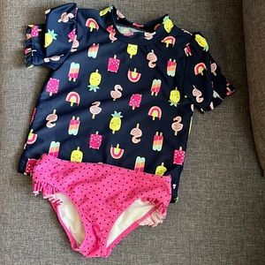 Girls 4T swimsuit 2 pieces